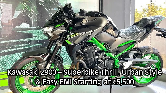 Kawasaki Z900 – सुपरबाइक का रोमांच, स्टाइलिश अर्बन लुक और आसान EMI सिर्फ ₹5,500 से शुरू