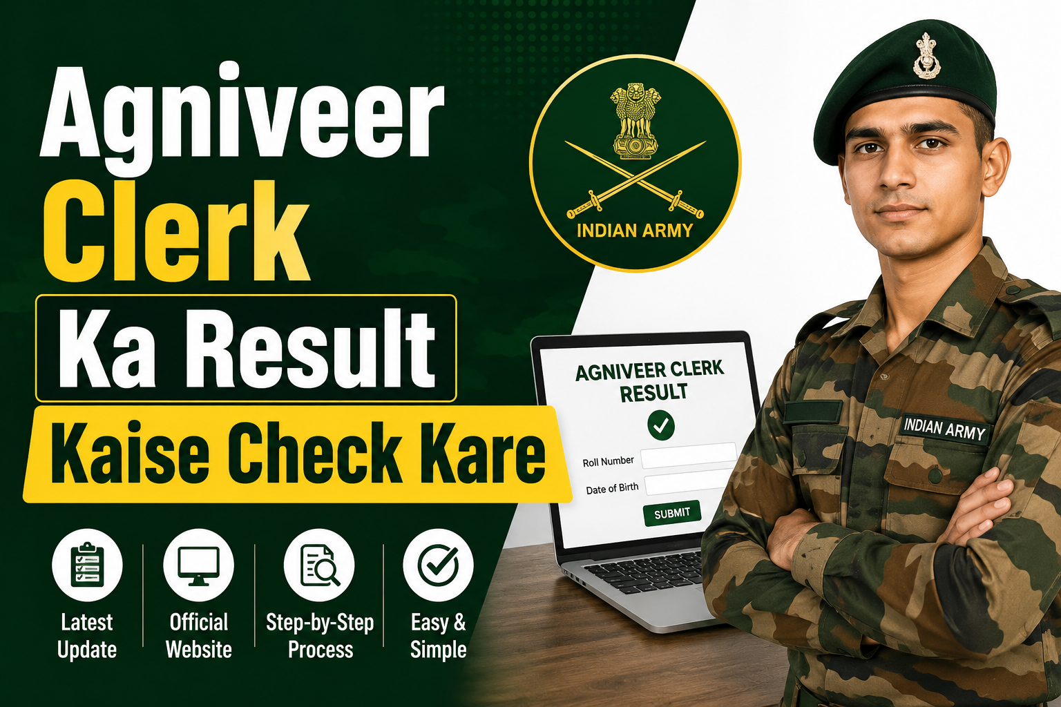 Agniveer Clerk Ka Result Kaise Check Kare