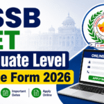 RSSB CET Graduate Level Online Form 2026