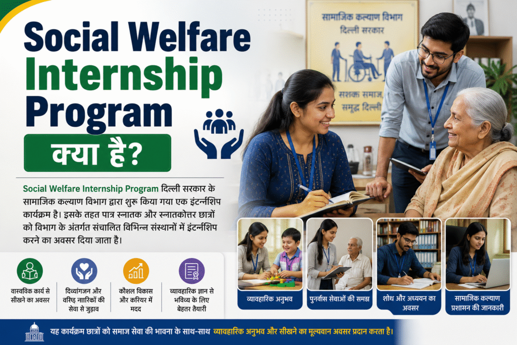 Social Welfare Internship Program क्या है