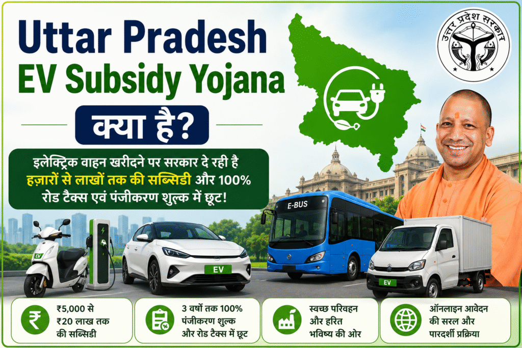 Uttar Pradesh EV Subsidy Yojana क्या है?